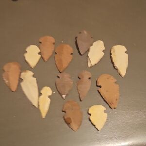 Collection of Stone Arrowheads